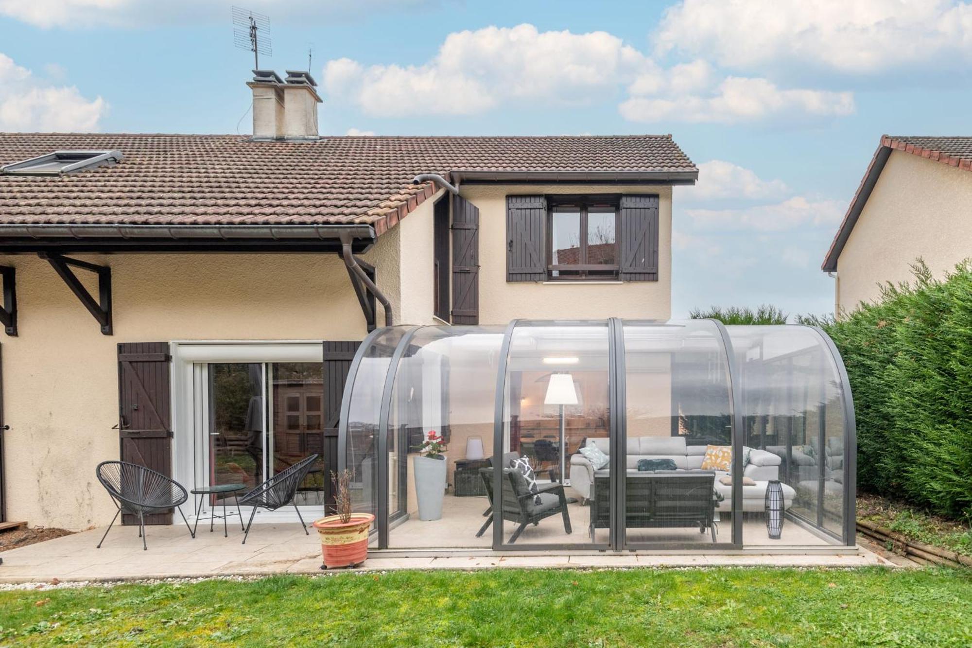 アヌシー Alpiloc - Town House With Garden And Winter Loungeヴィラ エクステリア 写真