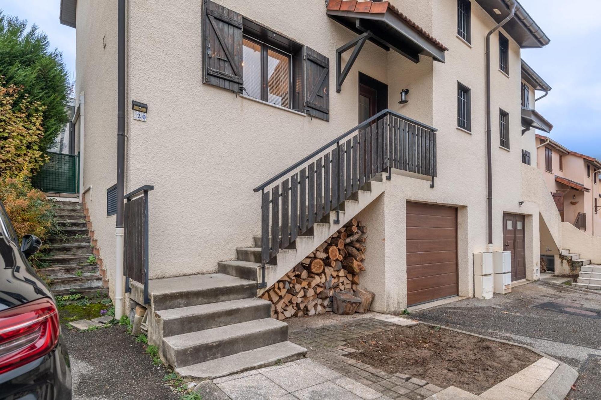 アヌシー Alpiloc - Town House With Garden And Winter Loungeヴィラ エクステリア 写真